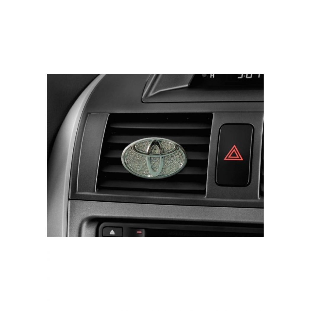 1 TOYOTA LOGO DIAMOND CAR AIR FRESHENER PERFUME in Pakistan